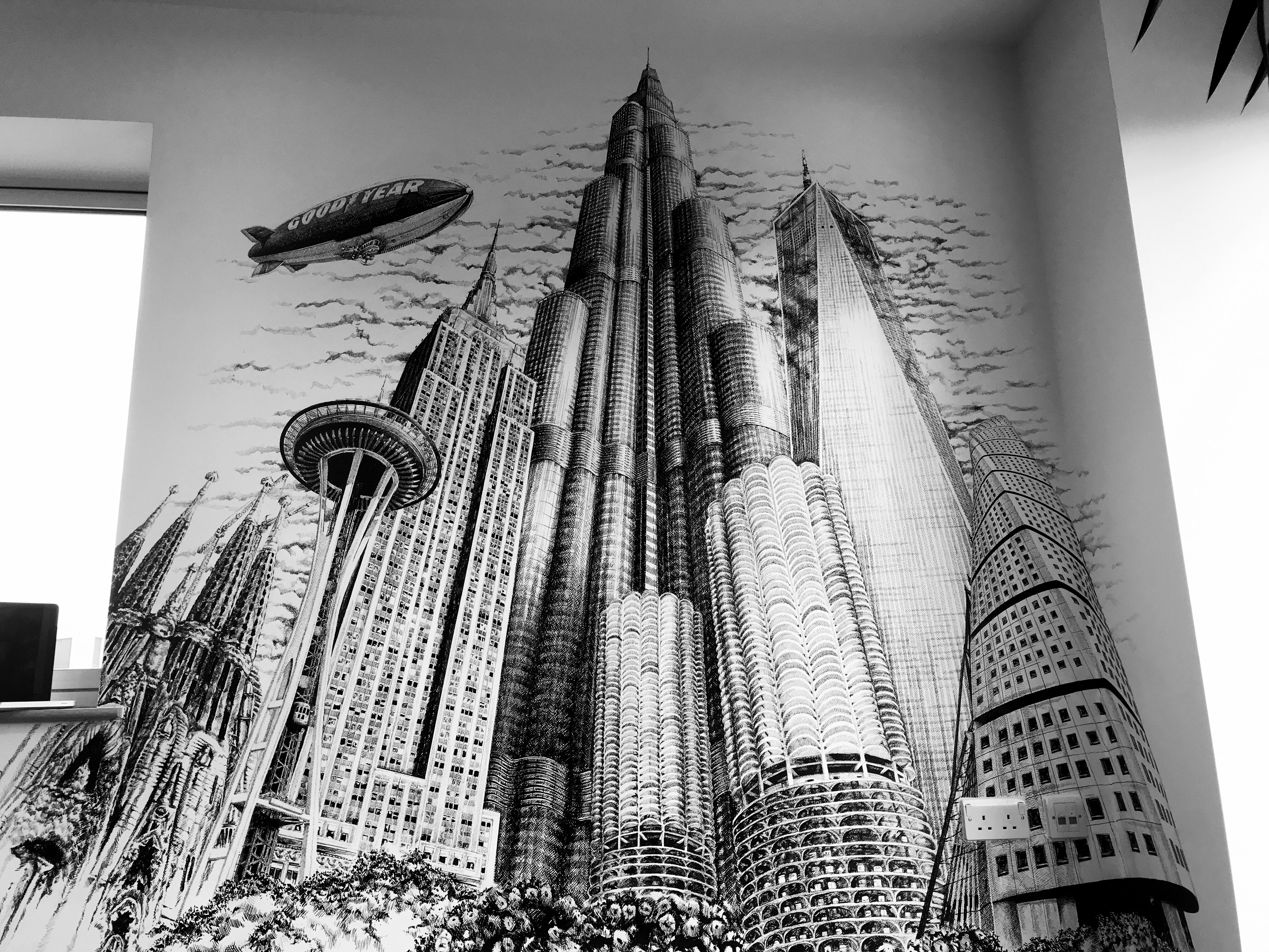 World skyline